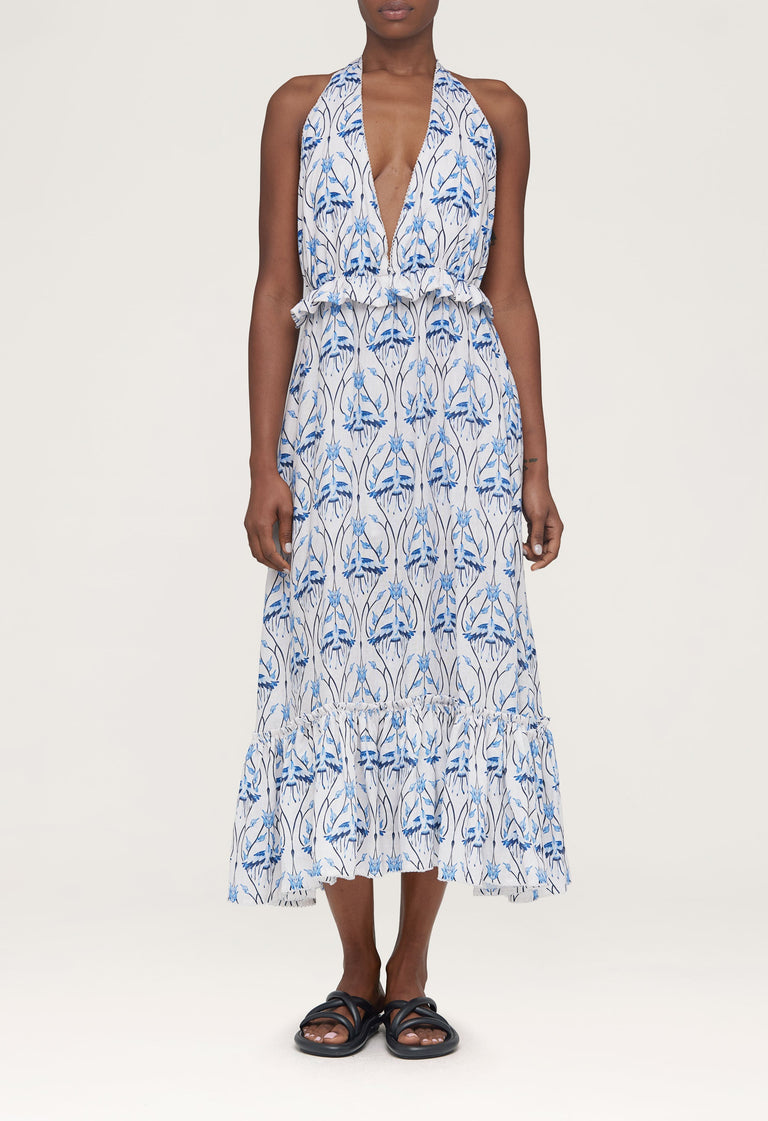 Saba-Cometa-Linen-Midi-Dress-12632 - 3