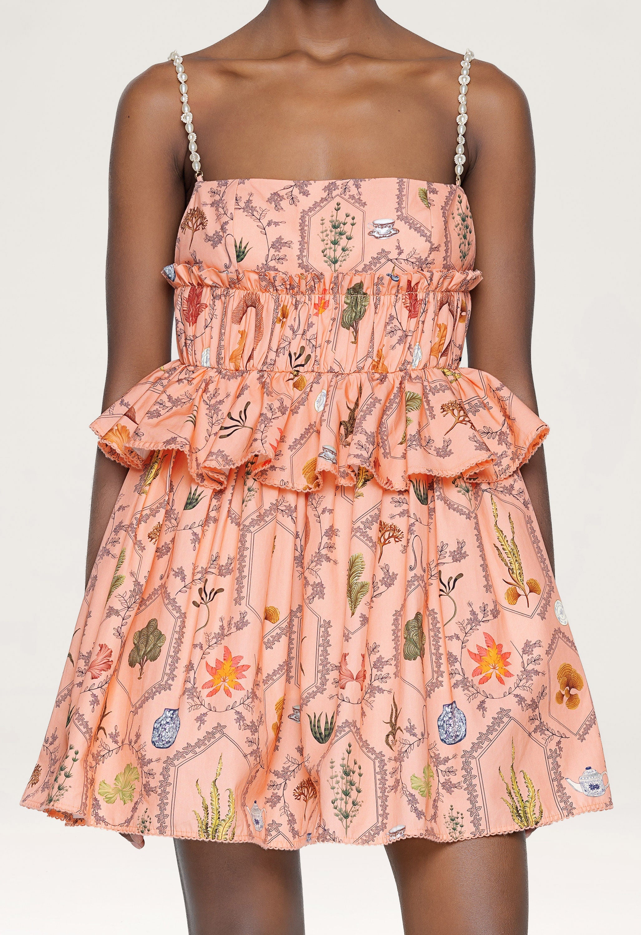 el salvador mini dress Agua by Agua Bendita Encaje Mini Dress