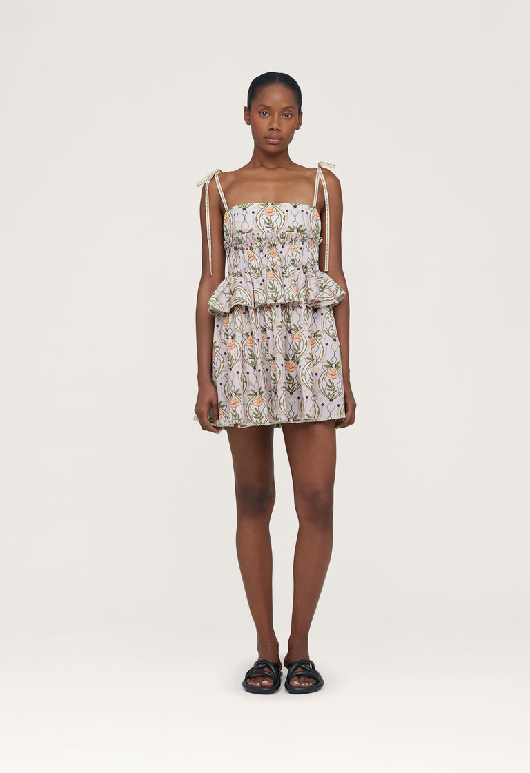Cotton Mini Dress