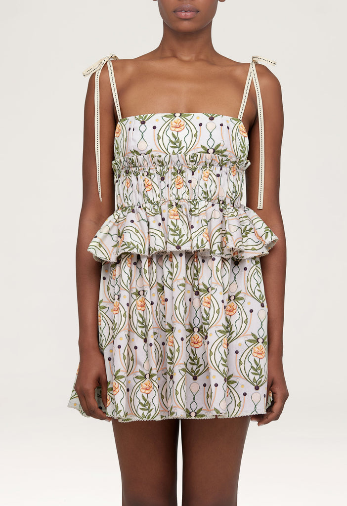 agua bendita mini dress sale Salvador Lunar Mini Dress L