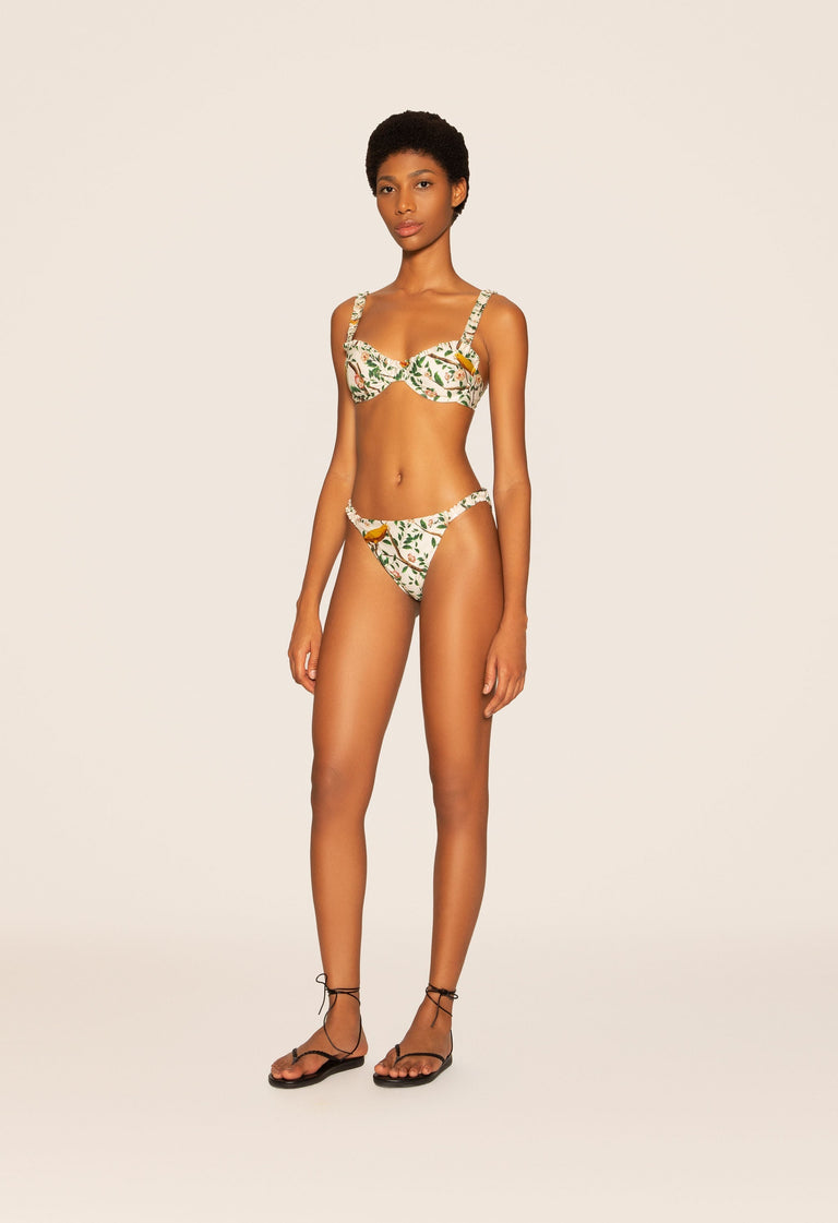 Vera Canarios Ivory Bikini Bottom Agua by Agua Bendita Agua by Agua Bendita INT